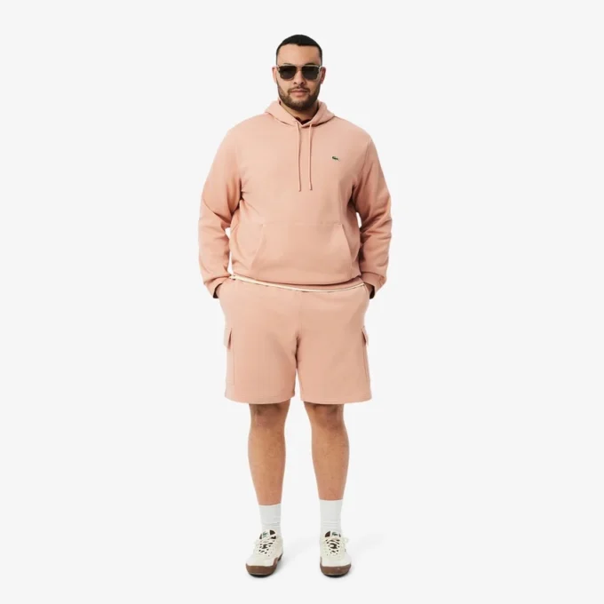 Herren-Cargo-Shorts aus Baumwollfleece Herren-Cargo-Shorts aus Baumwollfleece