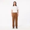 Herren-Cargohose aus Baumwolle mit gerader Passform Herren-Cargohose aus Baumwolle mit gerader Passform