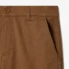 Herren-Cargohose aus Baumwolle mit gerader Passform Herren-Cargohose aus Baumwolle mit gerader Passform