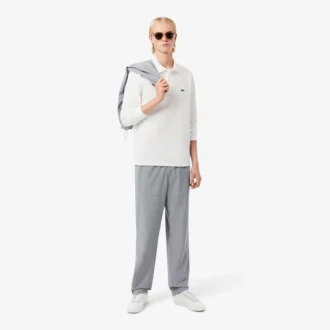 Herren-Chino-Hose aus Wollflanell in Regular Fit