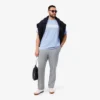 Herren-Chino-Hose aus Wollflanell in Regular Fit Herren-Chino-Hose aus Wollflanell in Regular Fit