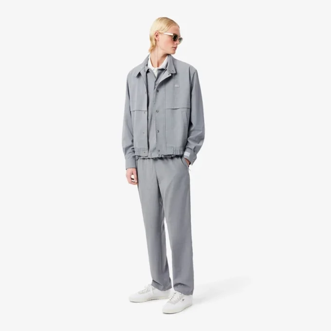 Herren-Chino-Hose aus Wollflanell in Regular Fit Herren-Chino-Hose aus Wollflanell in Regular Fit