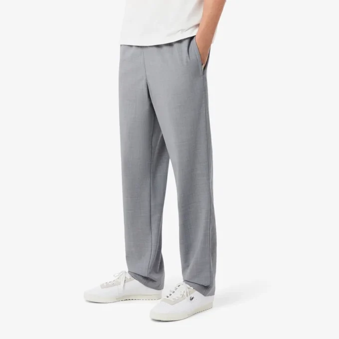 Herren-Chino-Hose aus Wollflanell in Regular Fit Herren-Chino-Hose aus Wollflanell in Regular Fit