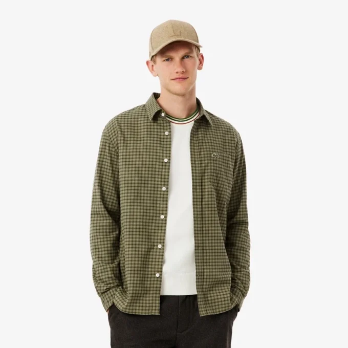 Herren-Flanellhemd mit Karomuster in Regular Fit Herren-Flanellhemd mit Karomuster in Regular Fit