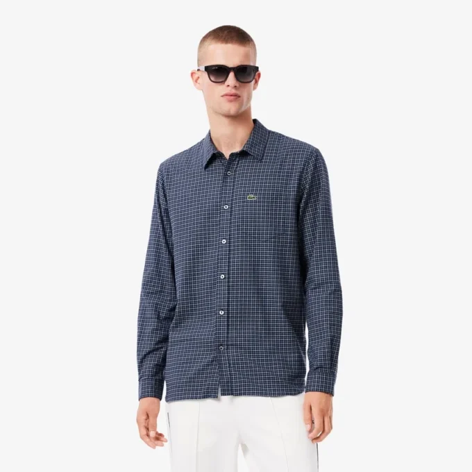 Herren-Flanellhemd mit Karomuster in Regular Fit Herren-Flanellhemd mit Karomuster in Regular Fit