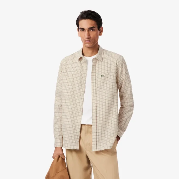 Herren-Flanellhemd mit Karomuster in Regular Fit Herren-Flanellhemd mit Karomuster in Regular Fit