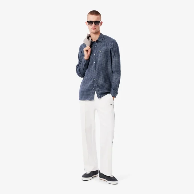 Herren-Flanellhemd mit Karomuster in Regular Fit Herren-Flanellhemd mit Karomuster in Regular Fit