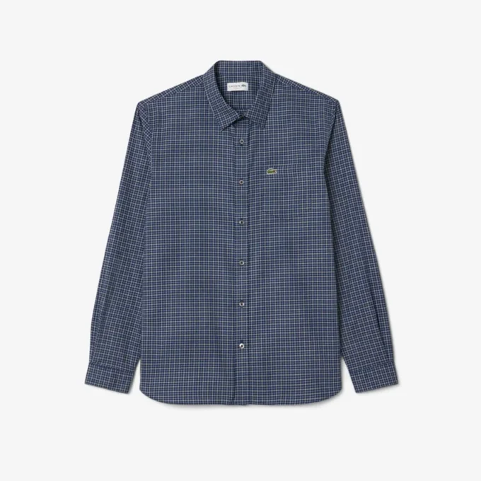 Herren-Flanellhemd mit Karomuster in Regular Fit Herren-Flanellhemd mit Karomuster in Regular Fit