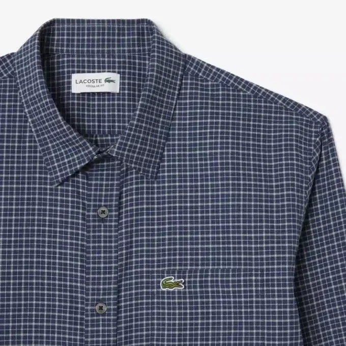Herren-Flanellhemd mit Karomuster in Regular Fit Herren-Flanellhemd mit Karomuster in Regular Fit