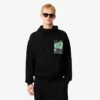 Herren-Fleece-Hoodie mit Aufdruck Herren-Fleece-Hoodie mit Aufdruck