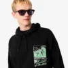 Herren-Fleece-Hoodie mit Aufdruck Herren-Fleece-Hoodie mit Aufdruck
