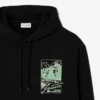 Herren-Fleece-Hoodie mit Aufdruck Herren-Fleece-Hoodie mit Aufdruck