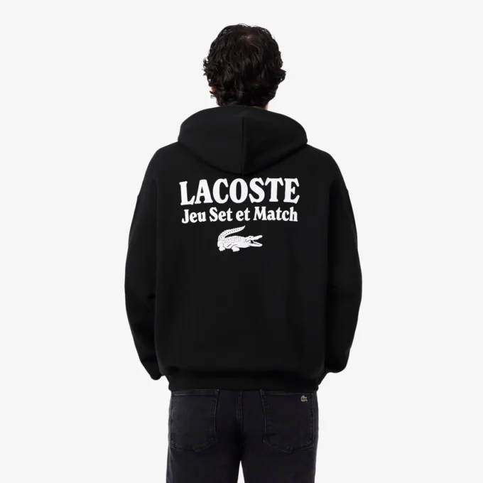 Herren-Fleece-Hoodie mit Mehrfachdruck Herren-Fleece-Hoodie mit Mehrfachdruck