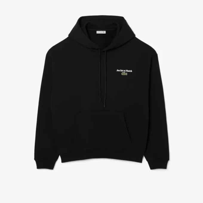 Herren-Fleece-Hoodie mit Mehrfachdruck Herren-Fleece-Hoodie mit Mehrfachdruck