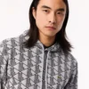 Herren-Fleece-Hoodie mit Monogramm Herren-Fleece-Hoodie mit Monogramm