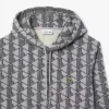 Herren-Fleece-Hoodie mit Monogramm Herren-Fleece-Hoodie mit Monogramm