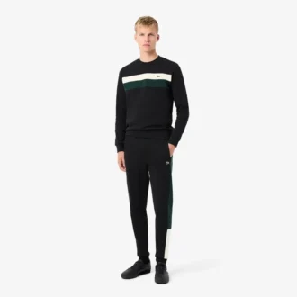 Herren-Fleece-Jogginghose mit schmal zulaufendem Bein Herren-Fleece-Jogginghose mit schmal zulaufendem Bein