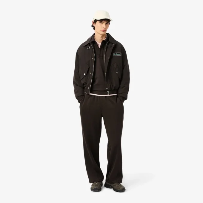 Herren-Fleece-Poloshirt in lockerer Passform Herren-Fleece-Poloshirt in lockerer Passform
