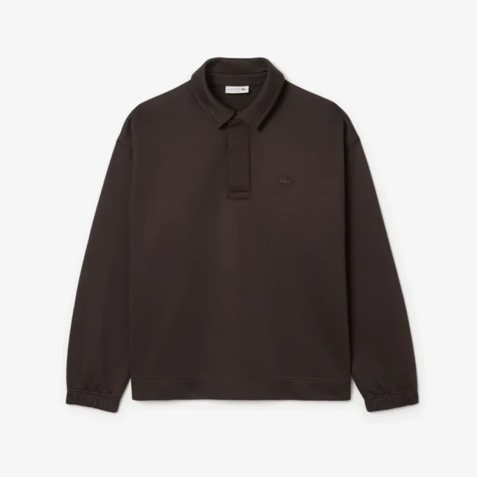 Herren-Fleece-Poloshirt in lockerer Passform Herren-Fleece-Poloshirt in lockerer Passform