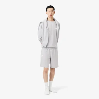 Herren-Fleece-Pyjama-Shorts in gerader Passform Herren-Fleece-Pyjama-Shorts in gerader Passform
