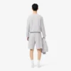 Herren-Fleece-Pyjama-Shorts in gerader Passform Herren-Fleece-Pyjama-Shorts in gerader Passform
