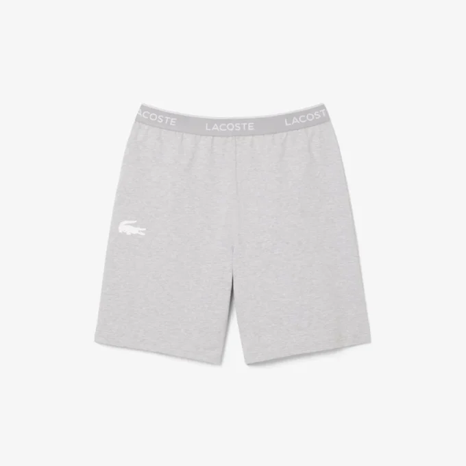 Herren-Fleece-Pyjama-Shorts in gerader Passform Herren-Fleece-Pyjama-Shorts in gerader Passform