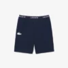 Herren-Fleece-Pyjama-Shorts in gerader Passform Herren-Fleece-Pyjama-Shorts in gerader Passform