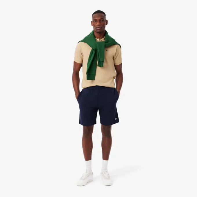 Herren-Fleece-Shorts in Regular Fit Herren-Fleece-Shorts in Regular Fit