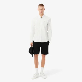 Herren-Fleece-Shorts in Regular Fit Herren-Fleece-Shorts in Regular Fit