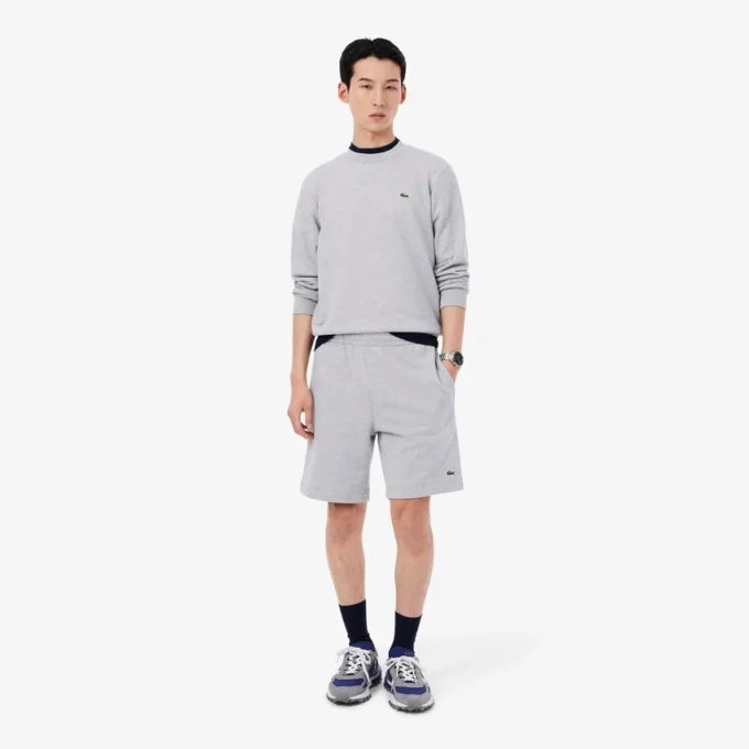 Herren-Fleece-Shorts in Regular Fit Herren-Fleece-Shorts in Regular Fit