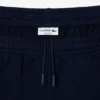 Herren-Fleece-Shorts in Regular Fit mit Colorblock-Design Herren-Fleece-Shorts in Regular Fit mit Colorblock-Design