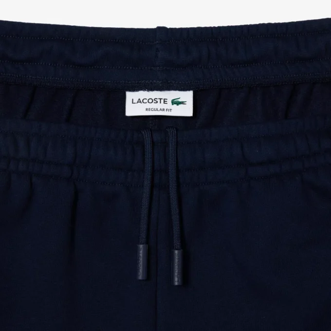 Herren-Fleece-Shorts in Regular Fit mit Colorblock-Design Herren-Fleece-Shorts in Regular Fit mit Colorblock-Design