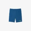 Herren-Fleece-Shorts in Regular Fit mit Washed-Effekt und Print Herren-Fleece-Shorts in Regular Fit mit Washed-Effekt und Print
