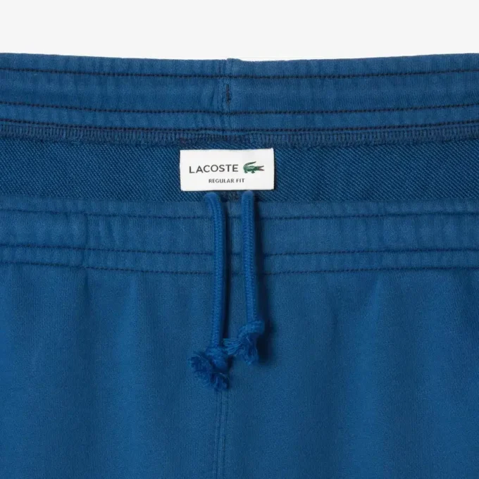 Herren-Fleece-Shorts in Regular Fit mit Washed-Effekt und Print Herren-Fleece-Shorts in Regular Fit mit Washed-Effekt und Print