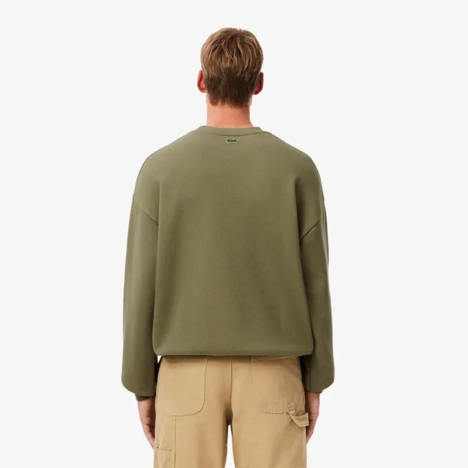 Herren-Fleece-Sweatshirt in lockerer Passform Herren-Fleece-Sweatshirt in lockerer Passform