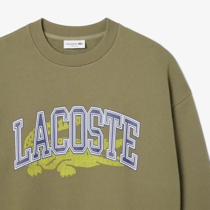 Herren-Fleece-Sweatshirt in lockerer Passform Herren-Fleece-Sweatshirt in lockerer Passform