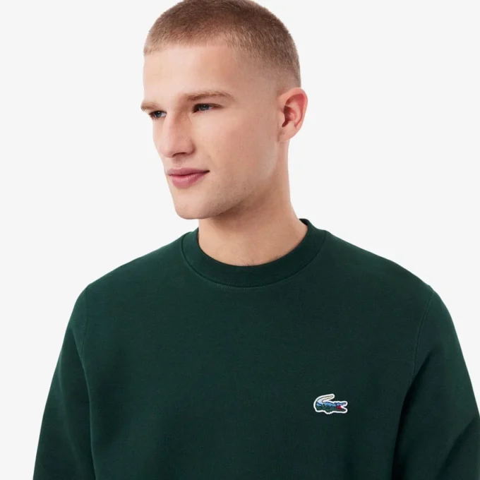 Herren-Fleece-Sweatshirt „Landscape Crocodile“ Herren-Fleece-Sweatshirt „Landscape Crocodile“