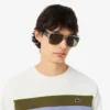 Herren-Fleece-Sweatshirt mit Farbblock-Design Herren-Fleece-Sweatshirt mit Farbblock-Design