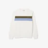 Herren-Fleece-Sweatshirt mit Farbblock-Design Herren-Fleece-Sweatshirt mit Farbblock-Design