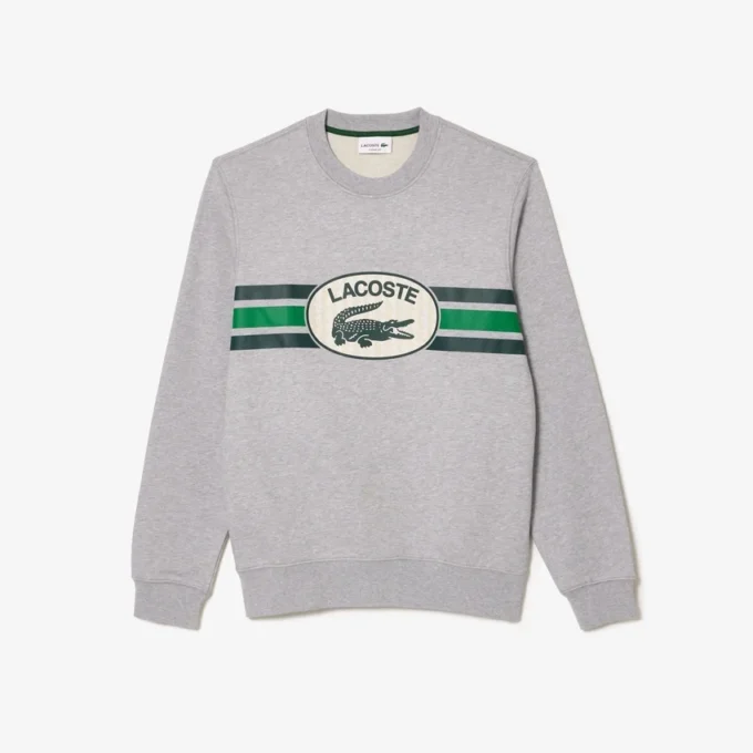 Herren-Fleece-Sweatshirt mit Grafikprint Herren-Fleece-Sweatshirt mit Grafikprint