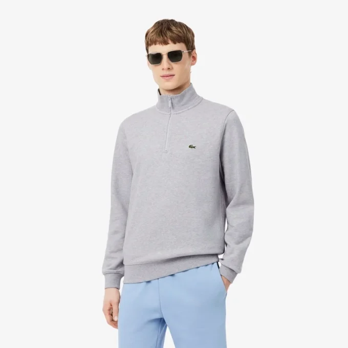 Herren-Fleece-Sweatshirt mit Reißverschluss Herren-Fleece-Sweatshirt mit Reißverschluss