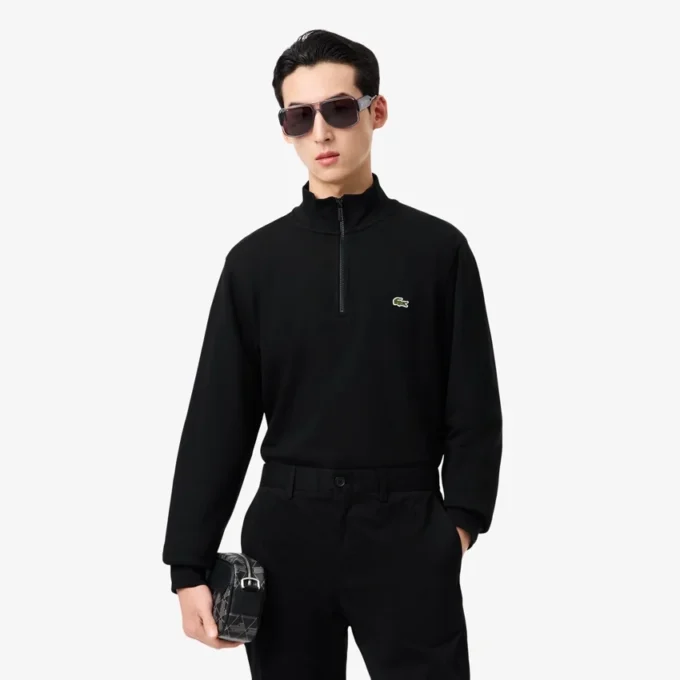 Herren-Fleece-Sweatshirt mit Reißverschluss