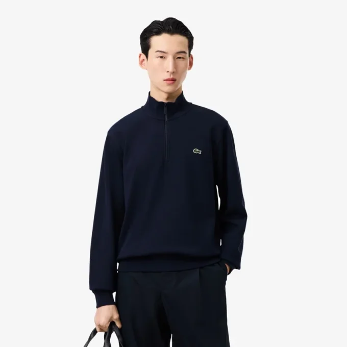 Herren-Fleece-Sweatshirt mit Reißverschluss Herren-Fleece-Sweatshirt mit Reißverschluss