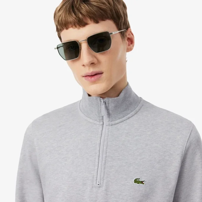 Herren-Fleece-Sweatshirt mit Reißverschluss Herren-Fleece-Sweatshirt mit Reißverschluss