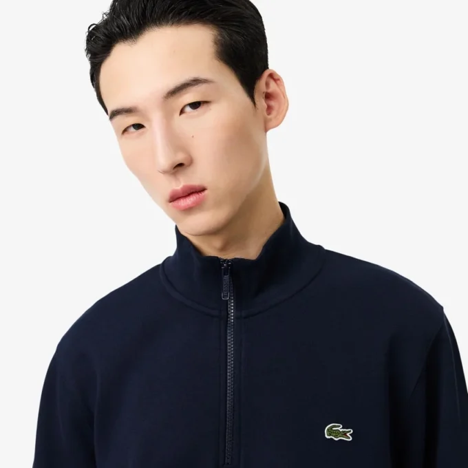 Herren-Fleece-Sweatshirt mit Reißverschluss Herren-Fleece-Sweatshirt mit Reißverschluss