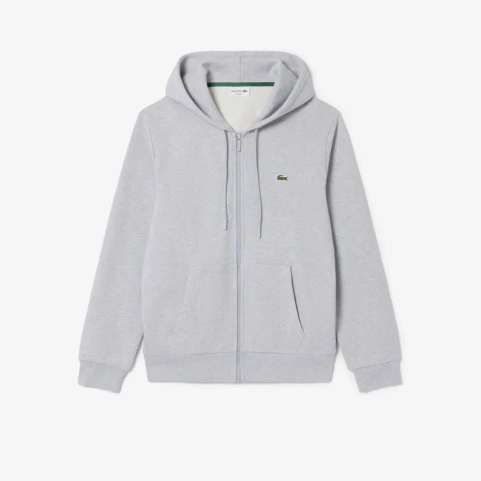 Herren-Fleece-Sweatshirt mit Reißverschluss in klassischer Passform Herren-Fleece-Sweatshirt mit Reißverschluss in klassischer Passform