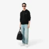 Herren-Fleece-Sweatshirt mit Reißverschluss in klassischer Passform Herren-Fleece-Sweatshirt mit Reißverschluss in klassischer Passform