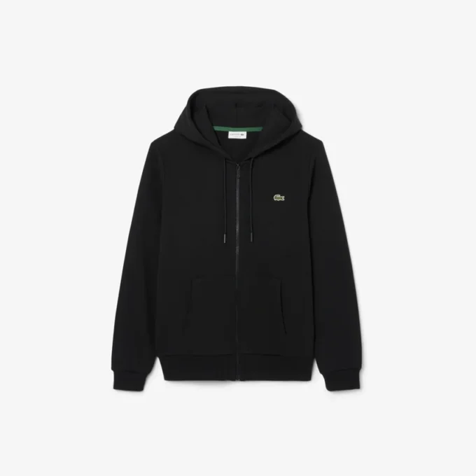 Herren-Fleece-Sweatshirt mit Reißverschluss in klassischer Passform Herren-Fleece-Sweatshirt mit Reißverschluss in klassischer Passform