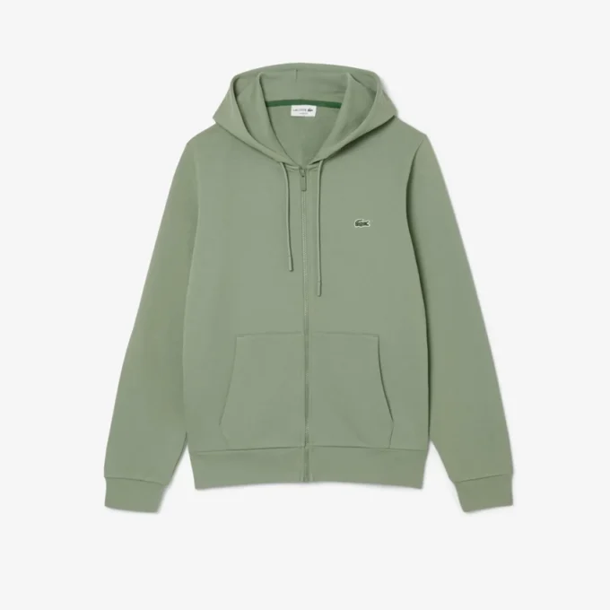 Herren-Fleece-Sweatshirt mit Reißverschluss in klassischer Passform Herren-Fleece-Sweatshirt mit Reißverschluss in klassischer Passform