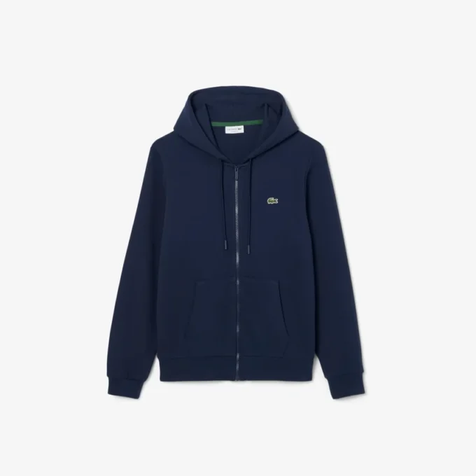 Herren-Fleece-Sweatshirt mit Reißverschluss in klassischer Passform Herren-Fleece-Sweatshirt mit Reißverschluss in klassischer Passform